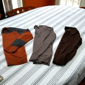 3 womens sweaters